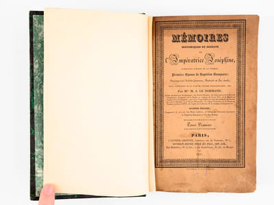 Mémoires historiques et secrets de l'Impératrice Joséphine, Marie-Rose Tascher de La Pagerie, Première Epouse de Napoléon Bonaparte (Tomes 1 et 2)