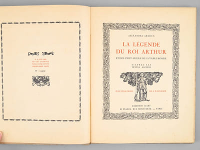 La Légende du Roi Arthur et de Chevaliers de la Table Ronde d'après les textes anciens.