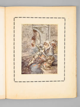 La Légende du Roi Arthur et de Chevaliers de la Table Ronde d'après les textes anciens.. ARNOUX, Alexandre ; RACKHAM, Arthur