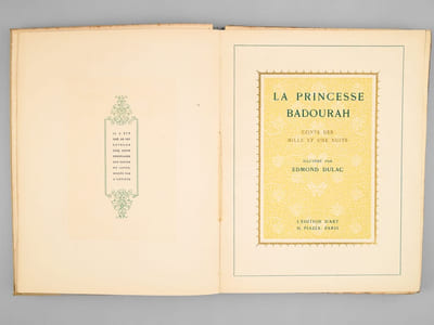 La Princesse Badourah. Conte des Mille et Une Nuits
