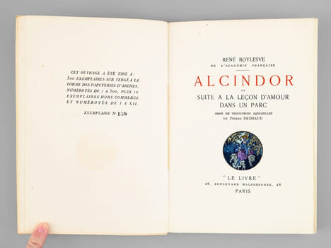 Alcindor ou Suite à la Leçon . BOYLESVE, René ; (BRISSAUD, Pierre)