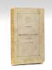 Commission des Monuments et Documents Historiques de la Gironde. Rapport présenté à Monsieur le Baron Sers. Préfet de la Gironde, le 21 août 1841 [ ...