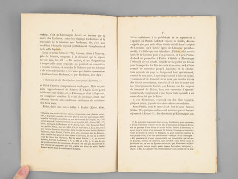 Note sur l'emplacement de l'Ebromagus de Saint Paulin [ Edition originale - Livre dédicacé par l'auteur ] . DEZEIMERIS, Reinhold