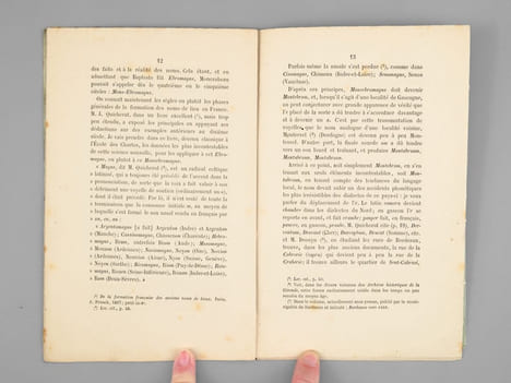 Note sur l'emplacement de l'Ebromagus de Saint Paulin [ Edition originale - Livre dédicacé par l'auteur ] . DEZEIMERIS, Reinhold