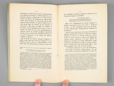 Un Mythe Syrien représenté sur un bas-relief gallo-romain de la Gironde. Observations et Conjectures [ Edition originale - Livre dédicacé par l'auteur ...