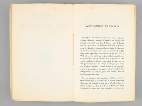 La Réforme et les Guerres civiles en Vivarais particulèrement dans la région de Privas (Valentinois) (1544-1632) [ Edition originale ]. CHARETON, V.