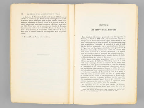 La Réforme et les Guerres civiles en Vivarais particulèrement dans la région de Privas (Valentinois) (1544-1632) [ Edition originale ]. CHARETON, V.