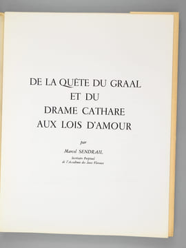 L'Occitanie et sa capitale Toulouse [ Edition originale ] [ Contient : ] De la Quête du Saint Graal et du drame Cathare aux Lois d'Amour par Marcel ...