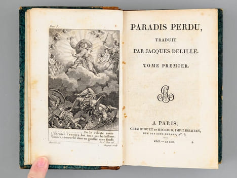 Oeuvres de Jacques Delille (15 Volumes) [ Contient : ] L'Enéide, traduite par Jacques Delille (4 Tomes - Complet) ; Paradis Perdu de J. Milton traduit ...