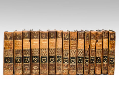 Oeuvres de Jacques Delille (15 Volumes) [ Contient : ] L'Enéide, traduite par Jacques Delille (4 Tomes - Complet) ; Paradis Perdu de J. Milton traduit ...