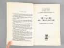 De l'Aube au Crépuscule. Autobiographie de l'auteur. Oeuvres complètes T.1 [ Livre dédicacé par l'auteur ]. RUEFF, Jacques (1896-1978)
