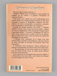 Lawrence Le Magnifique. Essai sur Lawrence Durrell et le roman relativiste [ Livre signé par l'auteur ]