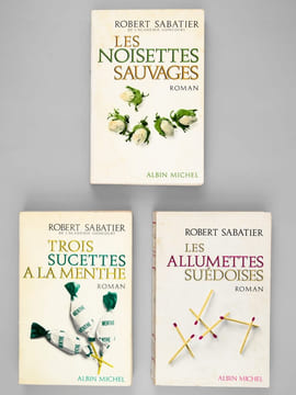 [ Série le roman d'Olivier, trois livres signés par l'auteur ] Les allumettes suédoises ; Trois sucettes à la menthe ; Les noisettes sauvages. ...