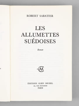 [ Série le roman d'Olivier, trois livres signés par l'auteur ] Les allumettes suédoises ; Trois sucettes à la menthe ; Les noisettes sauvages. ...