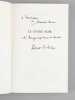 Le Cygne noir [ livre sign&eacute; par l'auteur ]. SABATIER, Robert (1923-2012)