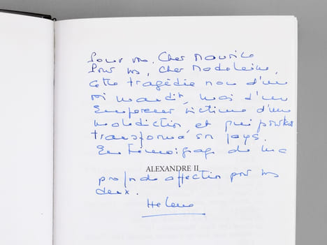 Alexandre II , le printemps de la Russie [ livre signé par l'auteur]. Carrère d'Encausse, Hélène (1929-2023)