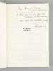Pourquoi la Grèce ? [ Livre signé par l'auteur ]. de Romilly, Jacqueline (1913-2010)