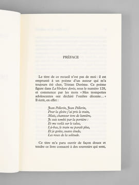 Les roses de la solitude [ Livre signé par l'auteur ]. de Romilly, Jacqueline (1913-2010)