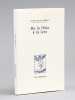De la fl&ucirc;te &agrave; la lyre [ Livre sign&eacute; par l'auteur ]. de Romilly, Jacqueline (1913-2010)