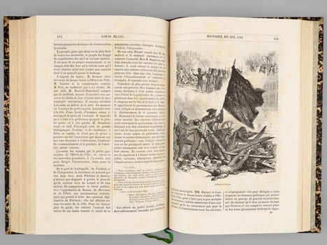 Histoire de Dix Ans 1830-1840 (2 Tomes - Complet) Révolution Française (1830). BLANC, Louis ; (DUNKI)