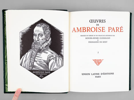 Oeuvres [ Oeuvres complètes - 4 Tomes : Complet ] . PARE, Ambroise ; (GUERRAND, Roger-Henri ; DE BISSY, Fernande) 