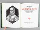 Oeuvres [ Oeuvres complètes - 4 Tomes : Complet ] . PARE, Ambroise ; (GUERRAND, Roger-Henri ; DE BISSY, Fernande) 