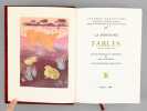 Fables (2 Tomes - Complet) Tome I : Livres I à VI ; Tome II : Livres VII à XII. LA FONTAINE, Jean de ;  (HUGO, Marie)