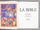 La Bible. Ancien Testament - Nouveau Testament. SED-RAJNA, Gabrielle ; Collectif