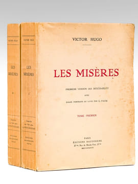 Les Misères. Première version des Misérables (2 Tomes - Complet). HUGO, Victor