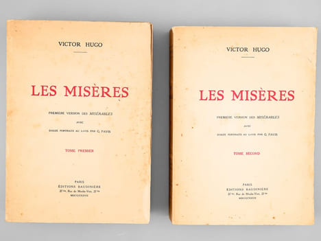 Les Misères. Première version des Misérables (2 Tomes - Complet). HUGO, Victor