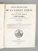 Grand Dictionnaire de la Langue Latine sur un nouveau plan par le Dr. Guill. Freund (3 Tomes - Complet) . FREUND, Dr. Guill. ; THEIL, N.