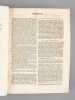 Grand Dictionnaire de la Langue Latine sur un nouveau plan par le Dr. Guill. Freund (3 Tomes - Complet) . FREUND, Dr. Guill. ; THEIL, N.