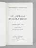 Le Journal d'Adèle Hugo. Deuxième Volume : 1853. HUGO, Adèle