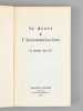 Le droit à l'insoumission (le dossier des "121"). COLLECTIF