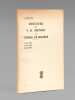 Cachemire. Discours de V.K. Menon au Conseil de Sécurité. 3 Mai 1962 - 4 Mai 1962 - 22 Juin 1962. MENON, V.K. ; [ KRISHNA MENON, Vengalil Krishnan ]