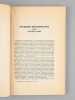Centenaire des Misérables 1862-1962. Hommage à Victor Hugo. Actes du Colloque organisé du 10 au 17 décembre 1961 par le Centre de Philologie et de ...