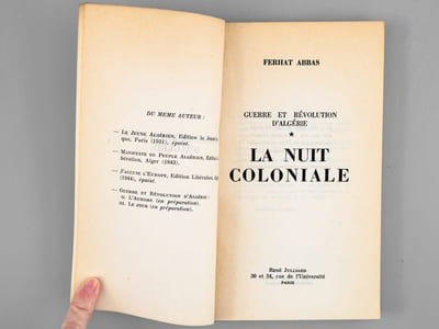 La Nuit coloniale. Guerre et Révolution d'Algérie.