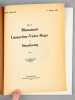 Pour le Monument Lamartine - Victor Hugo à Strasbourg. Bulletin Trimestriel. 1er Janvier 1928. Collectif