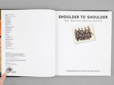Shoulder to Shoulder. Our National Service Journal. Commemorating 35 Years of National Service.