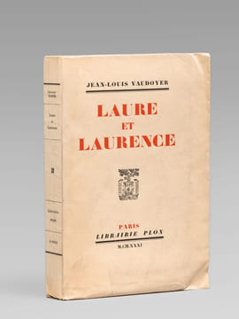 Laure et Laurence [ Edition originale - Livre dédicacé par l'auteur ]. VAUDOYER, Jean-Louis