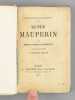 Renée Mauperin [ Livre dédicacé par Edmond de Goncourt ]. GONCOURT, Edmond & Jules de