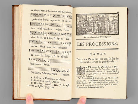 Processionnal du Diocèse de Bordeaux, Publié par l'autorité de feu Monseigneur l'Illustrissime & Révérendissime Armand Bazin de Bezons, Archevêque de ...