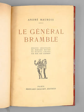 Le Général Bramble.. MAUROIS, André ; BOUTET DE MONVEL, Bernard