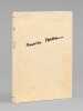Le Chant de la Nature [ Edition originale - Livre dédicacé par l'auteur ]. TOESCA, Maurice