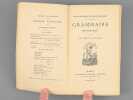 Cours Historique de langue française. Grammaire Elémentaire [ On joint : ] Grammaire Historique. MARTY-LAVEAUX, Charles M.