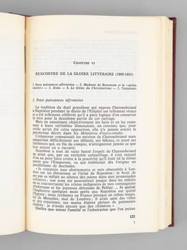 Chateaubriand ou la puissance du songe [ Livre signé par l'auteur - Envoi à Maurice Druon ]. Duc de Castries [ de La Croix de Castries, René ...