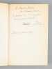 Louis XVIII [ Livre signé par l'auteur - Envoi à Maurice Druon ]. Duc de Castries [ de La Croix de Castries, René (1908-1986) ]