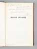Madame Récamier [ Livre signé par l'auteur - Envoi à Maurice Druon ]. Duc de Castries [ de La Croix de Castries, René (1908-1986) ]
