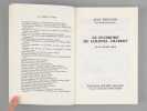 Le syndrome du colonel Chabert, ou le vivant mort [ Livre signé par l'auteur - Envoi à Maurice Druon ]. BERNARD, Jean (1907-2006)