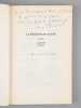 La médecine du futur , suivi de Carnets (1970-1978) [ Livre signé par l'auteur - Envoi à Maurice Druon ]. BERNARD, Jean (1907-2006)